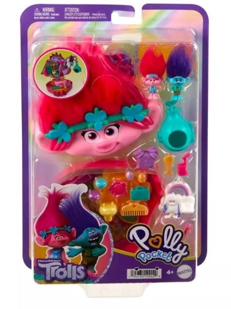 Polly Pocket Trolls Klappbares Haus Poppy