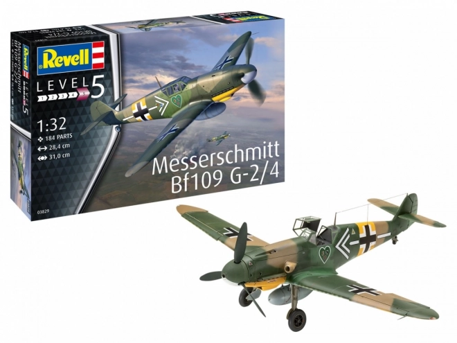 Plastik-Modellbausatz Messerschmitt BF 109G-2/4