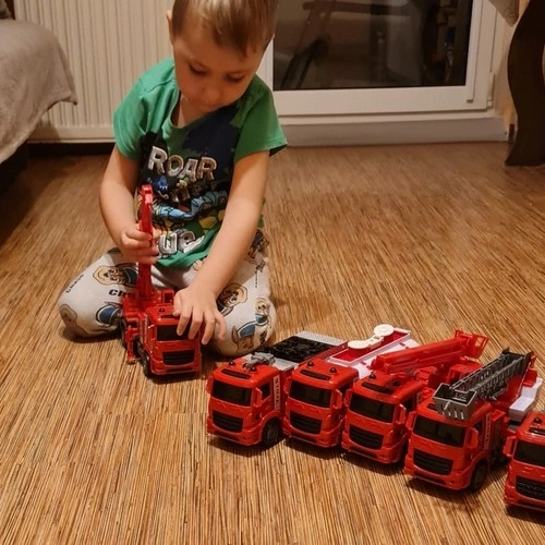 Feuerwehrautos Set für Kinder 6 in 1