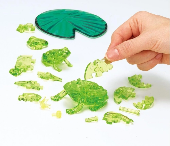 3D Kristallpuzzle Frösche