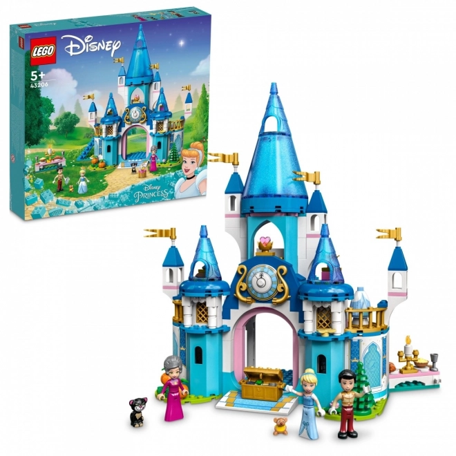 Cinderellas Schloss mit dem schönen Prinzen von LEGO Disney