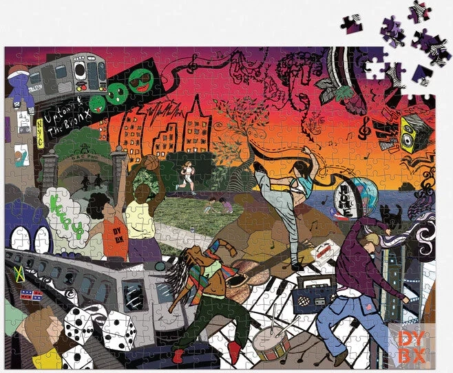 Beidseitiges Puzzle Romare Bearden x DreamYard 500 Teile