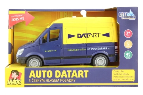 Datart Lieferwagen mit tschechischer Sprachausgabe 22 cm
