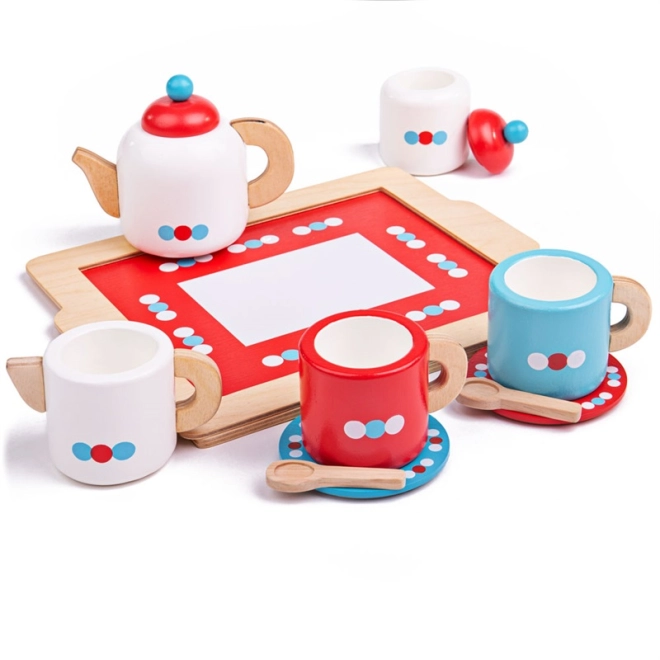 Komplettes Set für die Teestunde