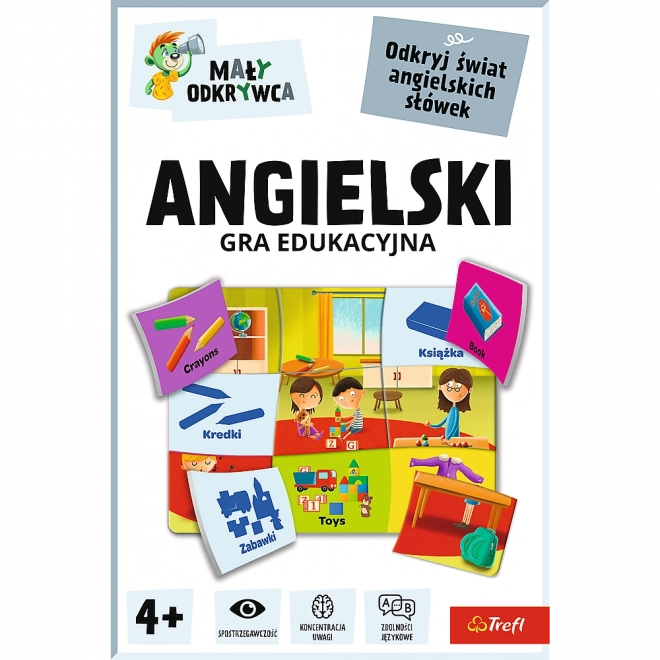 Kleiner Entdecker - Lernspiel Englisch Trefl