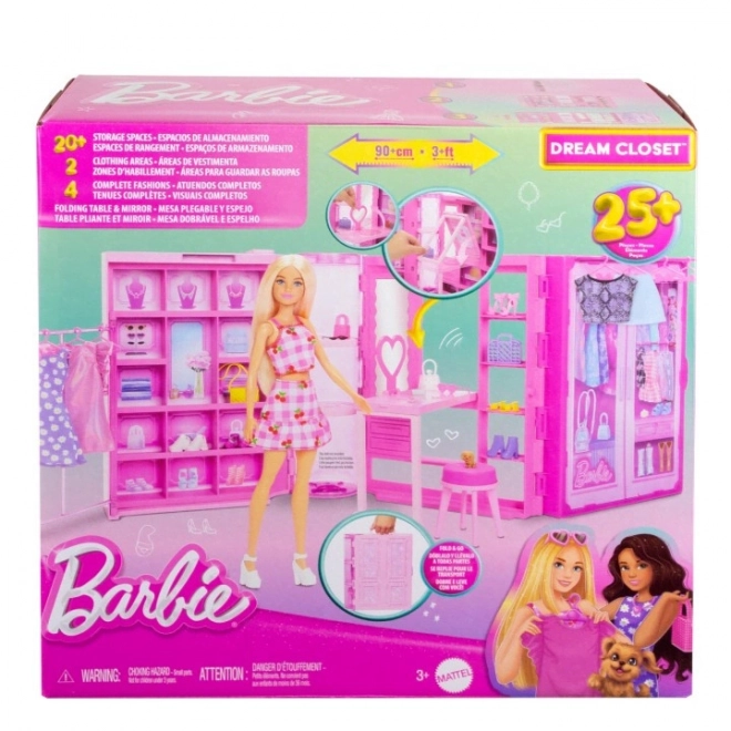 Barbie Traumgarderobe mit Modeaccessoires