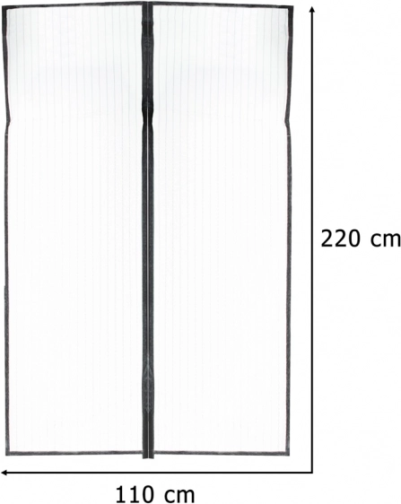 Magnetischer Türvorhang LUARO 110x220 cm
