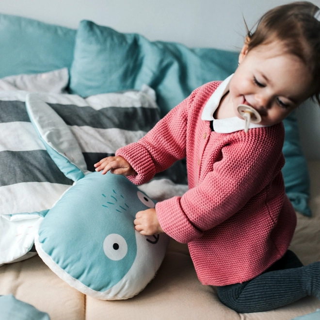 Ababu Kuschelkissen Häschen für Kinder