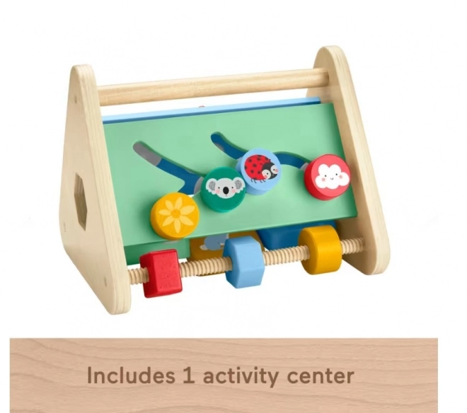 Fisher-Price Hölzerndes Aktives Dreieck für Kinder