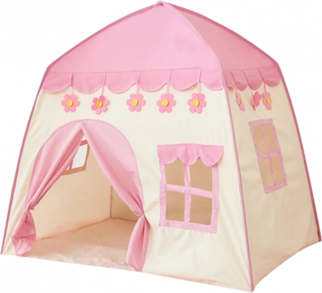 Woopie rosa Kinderhaus-Zelt XXL mit Boden