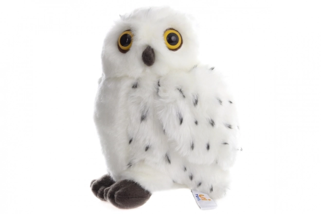 Puschelige Schneeeule 18 cm