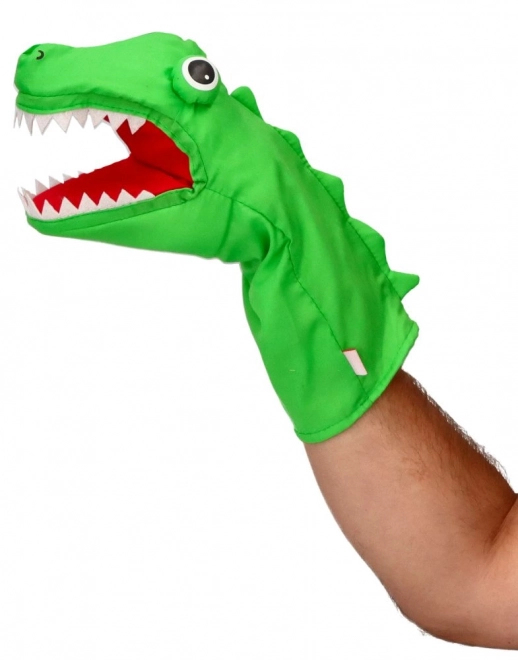 Handpuppe Aligator