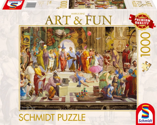 Schmidt Puzzle Art&Fun: Die Schule von Athen, 1000 Teile