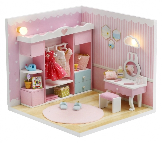 Miniatur Puppenhaus Süße Garderobe von 2Kids Toys