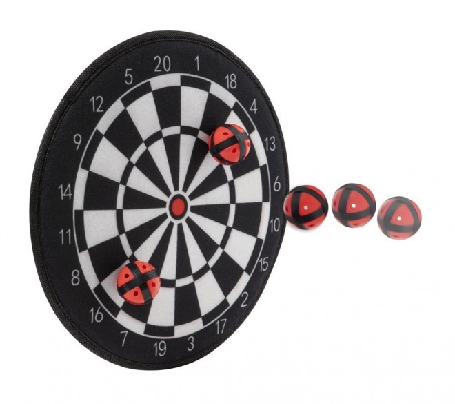 Zielscheibe mit Klettverschluss und Bällen 29,5 cm