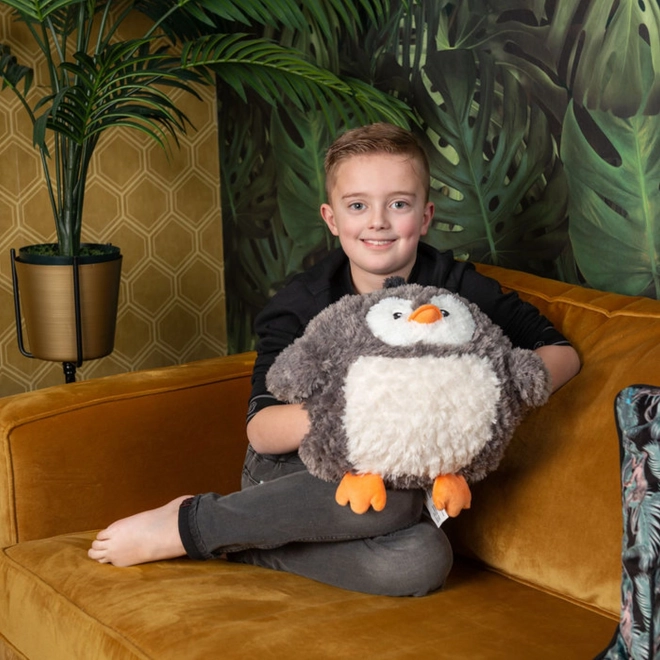 Kuscheliges 3 in 1 Kissen Pinguin von Cozy Noxxiez