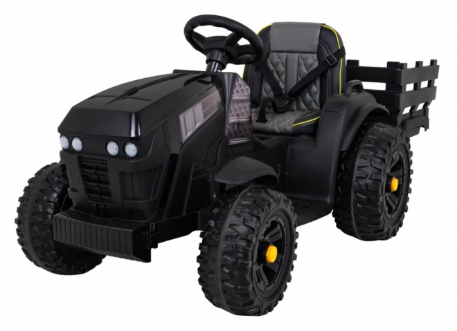 Titan-Traktor mit Anhänger schwarz