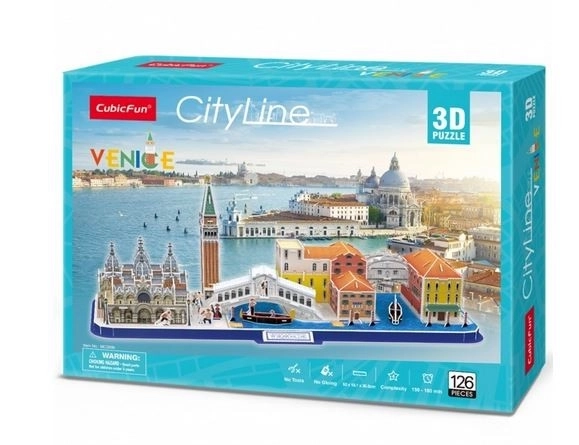 3D Puzzle Venice - City Line