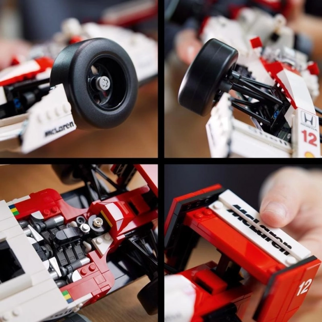 Bausatz LEGO McLaren MP4/4 und Ayrton Senna