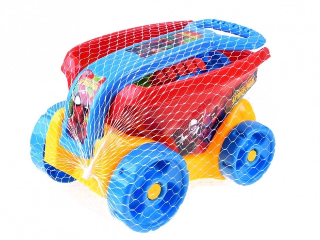 Kinder Spielzeug Sandwagen mit Spiderman Motiv