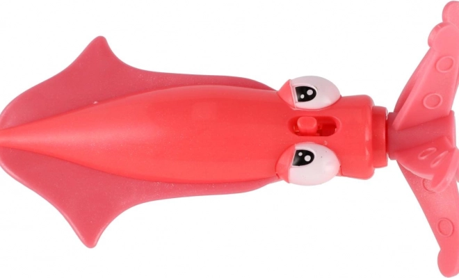 Tintenfisch zum Aufziehen für Kinder – Plastikspielzeug fürs Wasser 15 cm