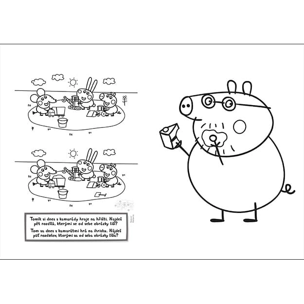 Malbuch Peppa Pig A4