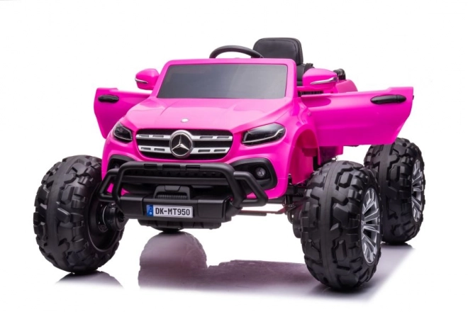 Mercedes Aufsitzauto Barbie Pink