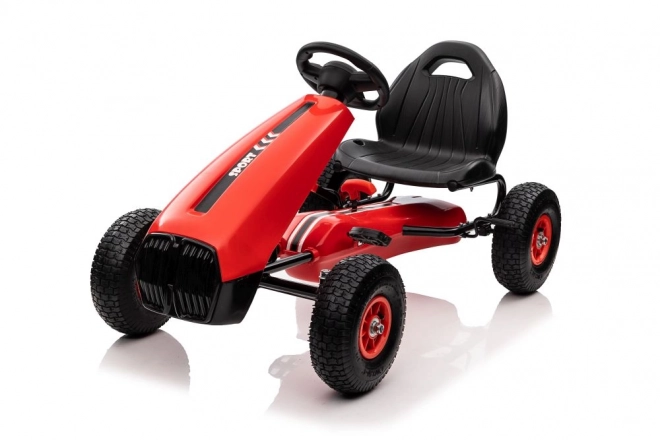 Roter Tretgokart für Kinder