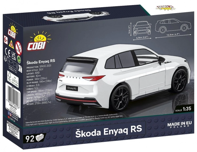 Skoda Enyaq RS Modellbausatz