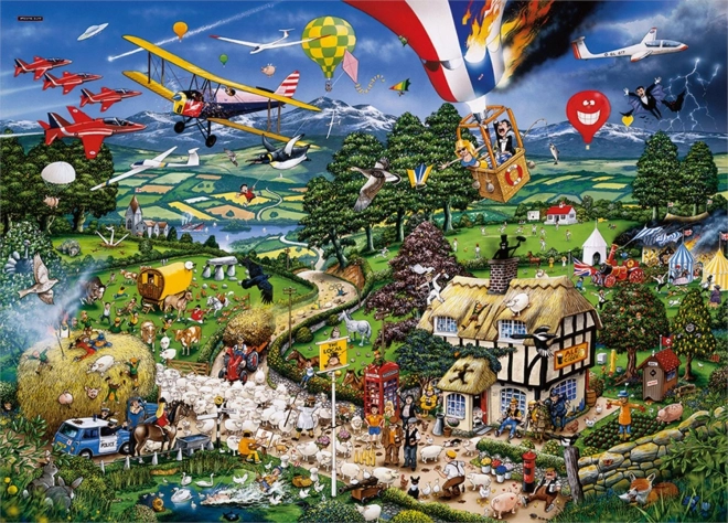 Puzzle Ich liebe das Landleben 1000 Teile