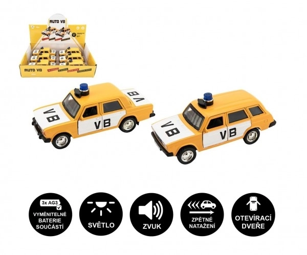 Polizeiauto VB Mit Licht Und Sound 12 cm