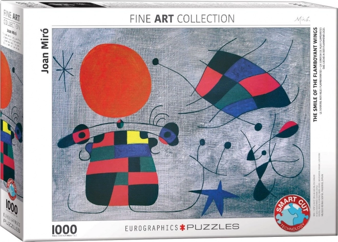 Eurographics Puzzle Der Charme der Flamboyanten Flügel 1000 Teile