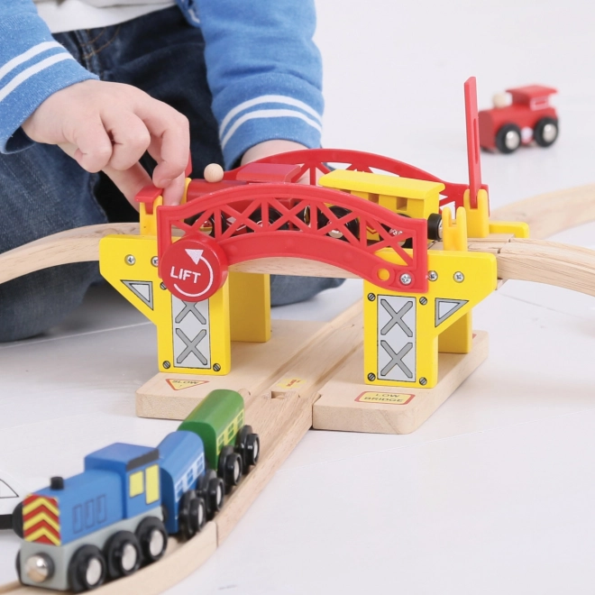 Großer Hebebock-Brücke für Eisenbahnspiel