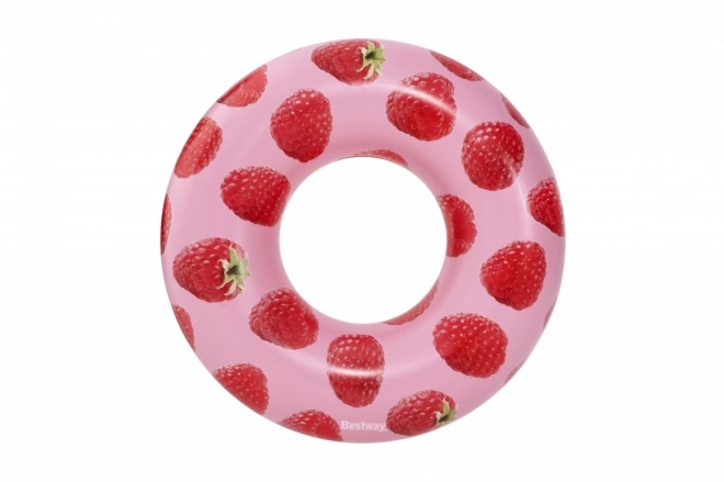 Bestway großes Schwimmring Himbeeren Design