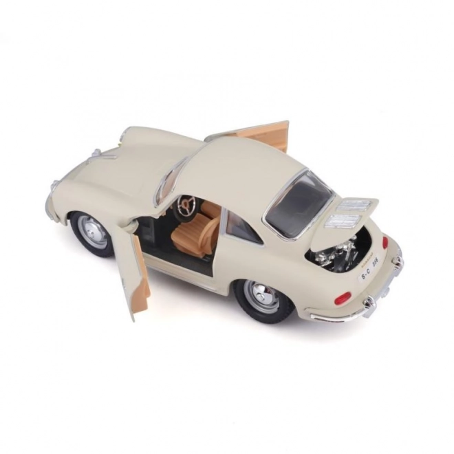 Porsche 356B Coupé 1961 Elfenbein Modellauto