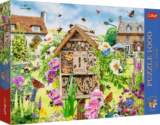 Puzzle 1000 Teile - Tea Time - Haus für Bienen