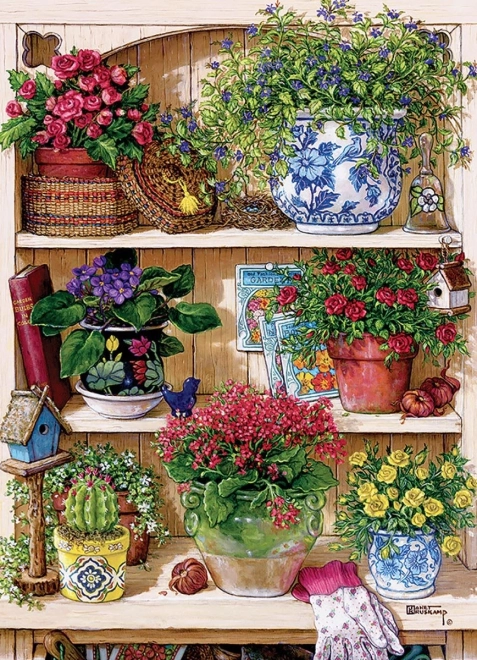 Puzzle Blumenkästchen 500 Teile Cobb Hill