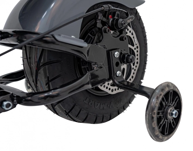 Motorrad Chopper Warrior Grau