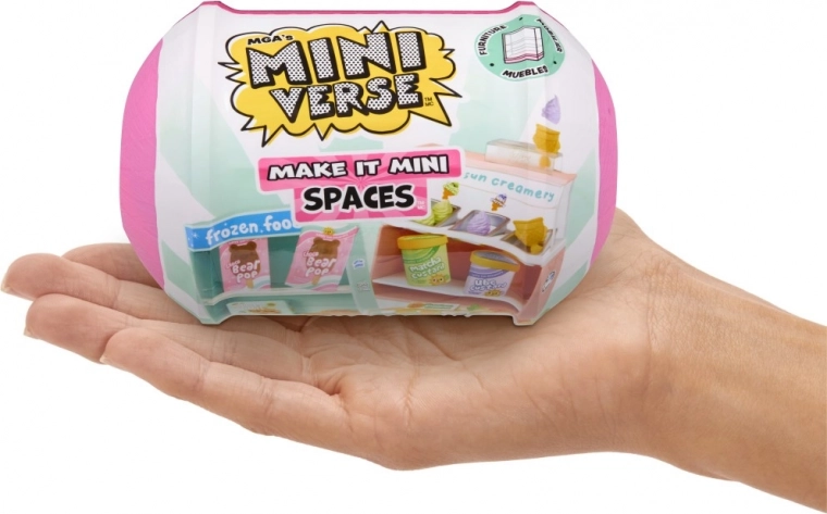 Kompakte Sammlerkapsel mit Überraschung