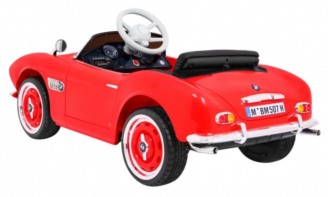 BMW 507 Retro Rotes Fahrzeug