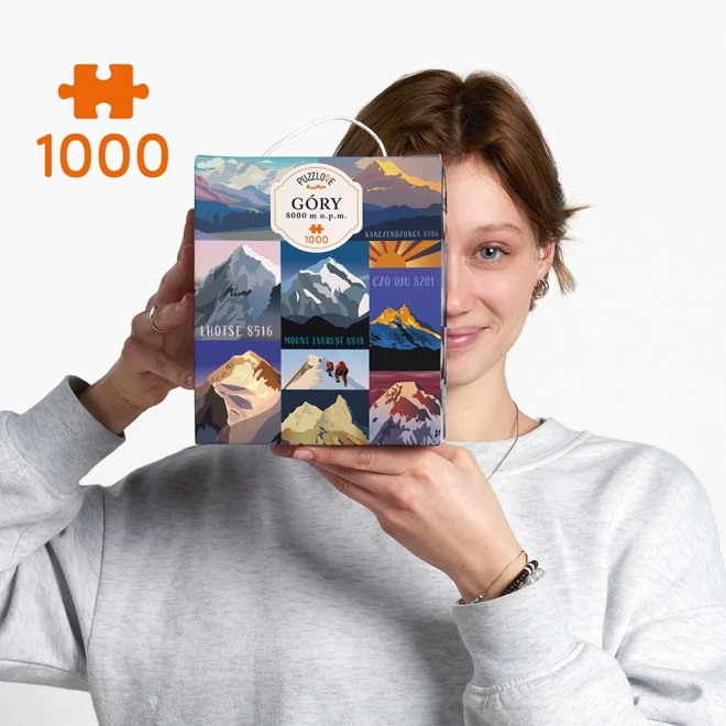 Puzzlove Puzzle 1000 Teile - Berge 8000 m