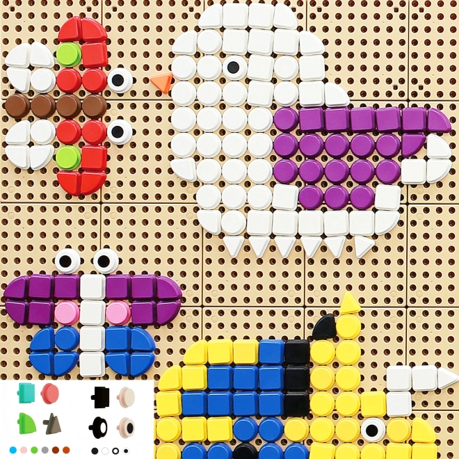 Masterkidz Geometrische Steckelemente Set