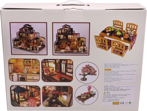 Miniaturhaus Prunkvolle Kirschblütenvilla