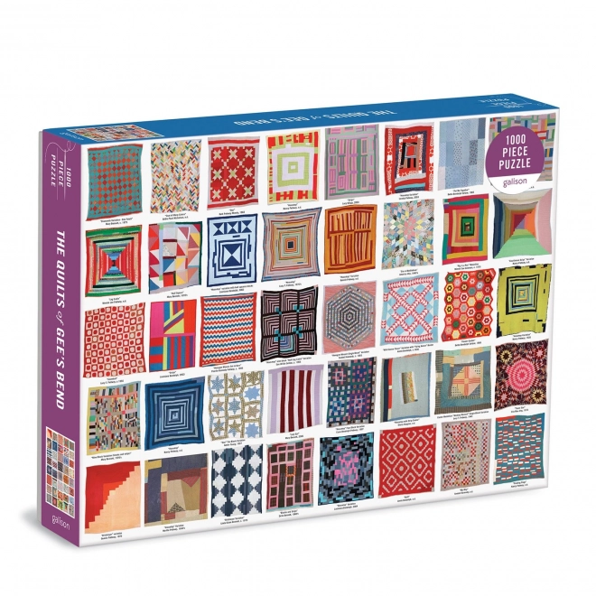 Galison Puzzle Patchworkdecken 1000 Teile