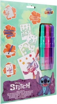 Malset mit Blasstiften Stitch A4