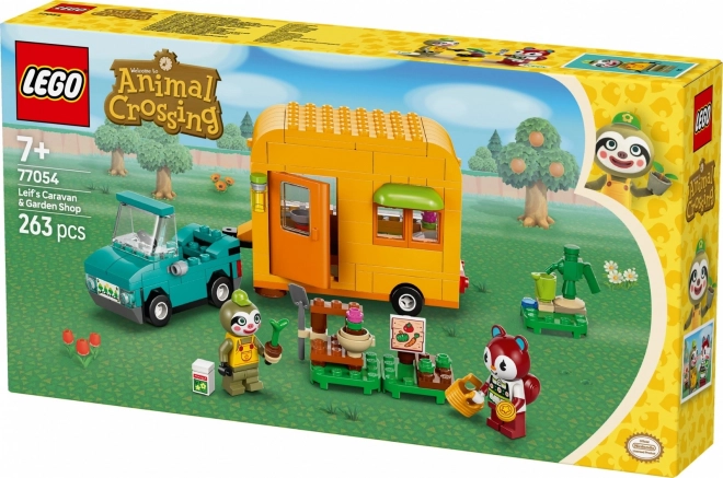 Leif und sein Wohnwagen und Gartenladen - LEGO Animal Crossing