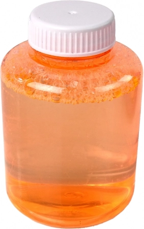 Praktische Flasche mit Seifenblasenlösung