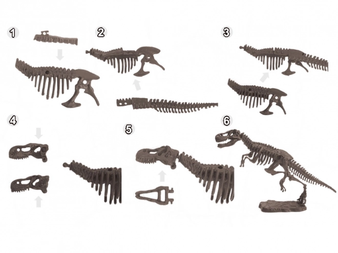 Edukativer Vulkan- und Dinosaurier-Entdeckungsset