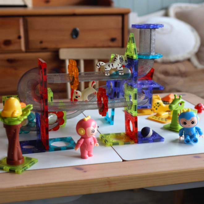 Woopie Magnetische Bauklötze Tierparadies Spielset