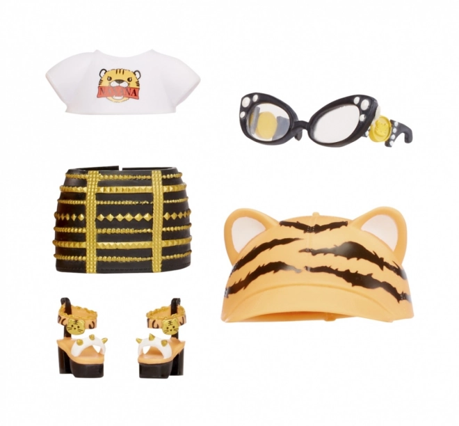 Tierischer Stil und modische Accessoires